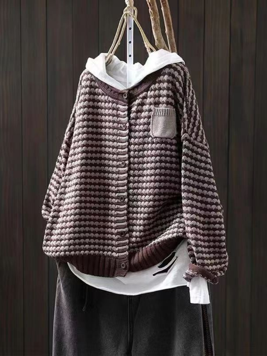 Selora™ - Textured Knit Cardigan