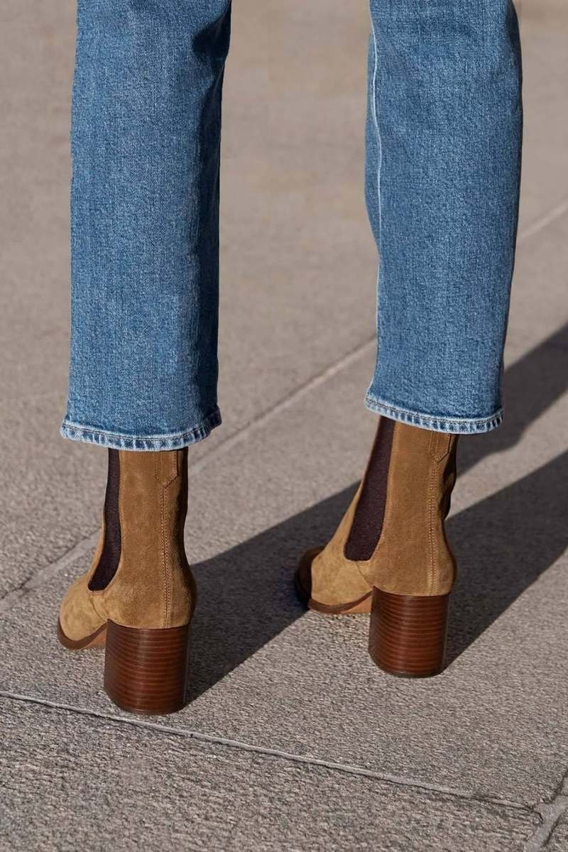 Mavon™ | Square Heel Ankle Boots