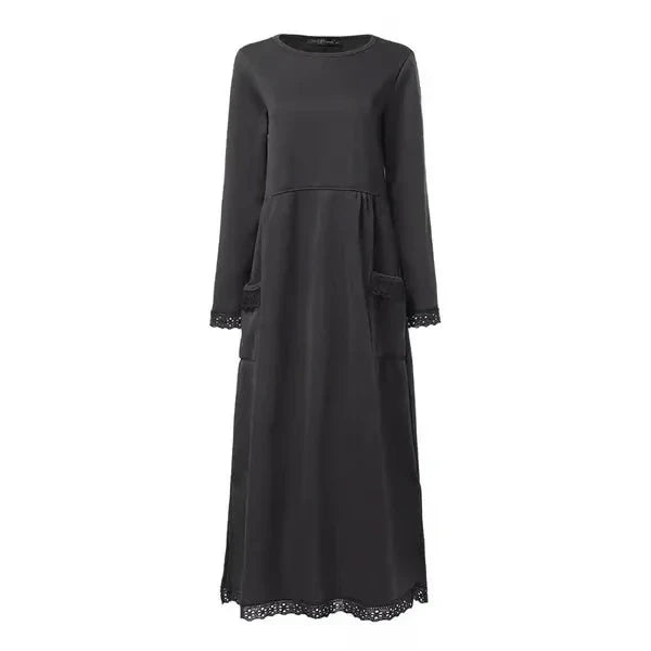 Celeste™ - Cozy Knit Maxi Dress