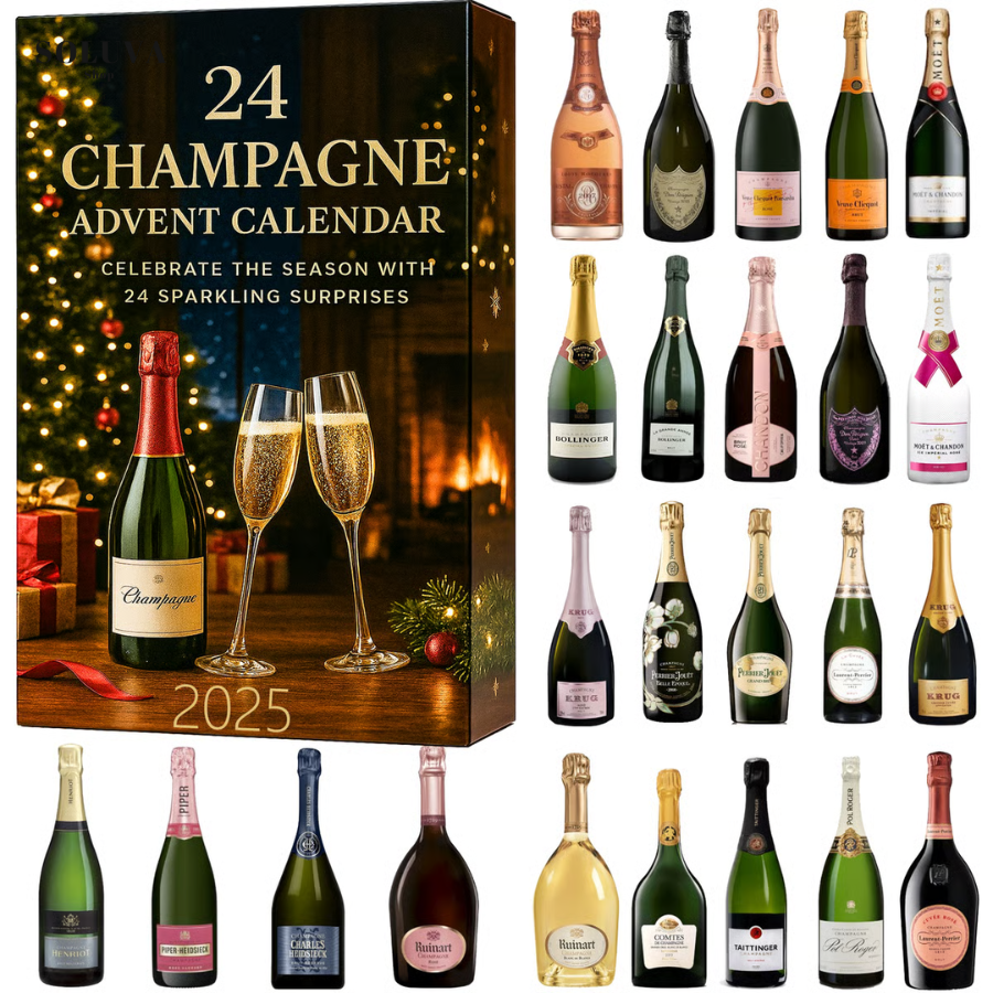 Champagne Advent Calendar 2025 โ 24 Days of Celebration & Enjoyment ๐ฅ๐