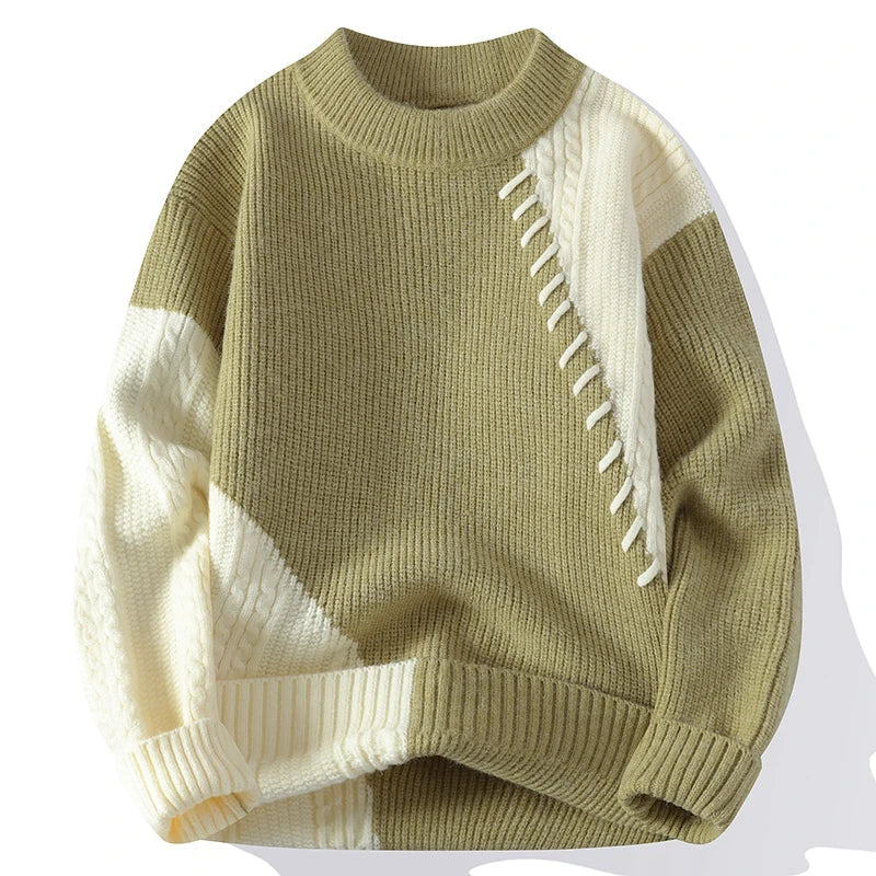 Caelum™ Patchwork Sweater