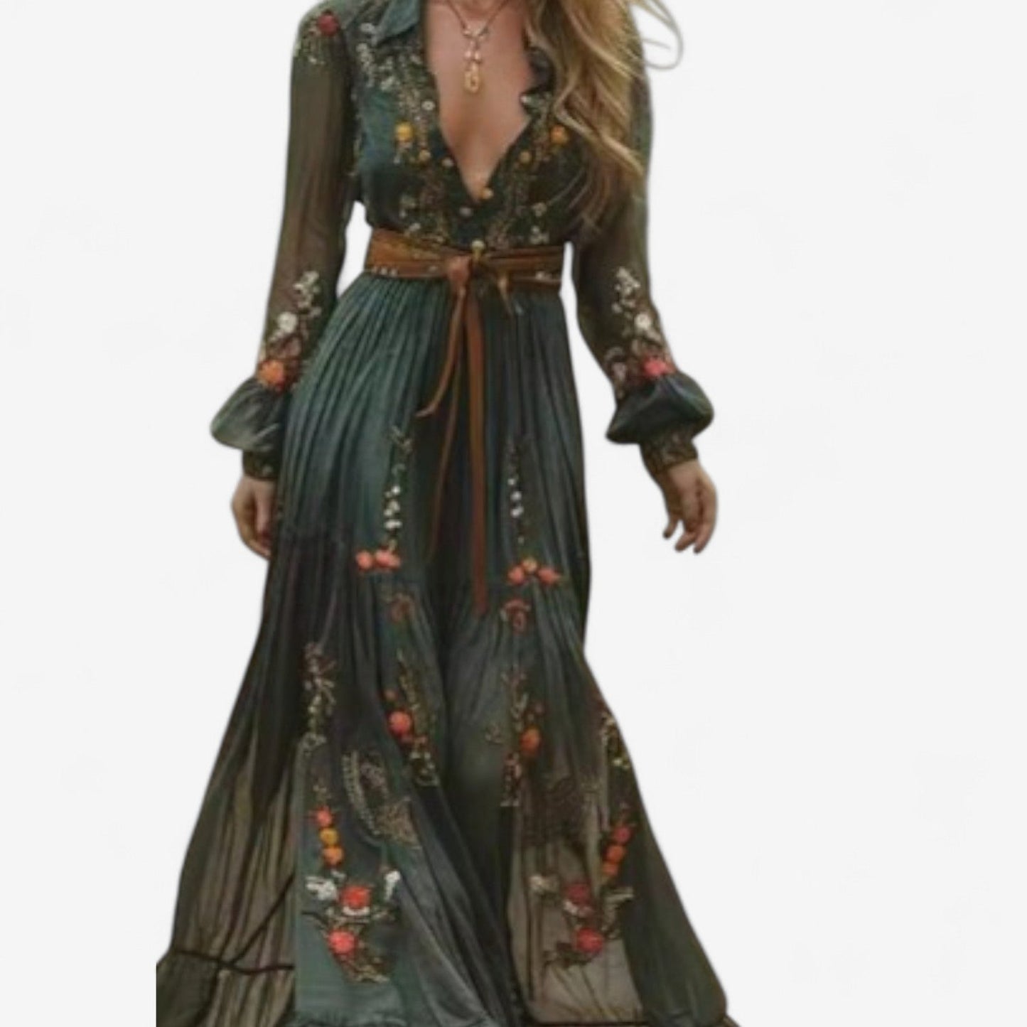 Rach™ Embroidered Maxi Dress