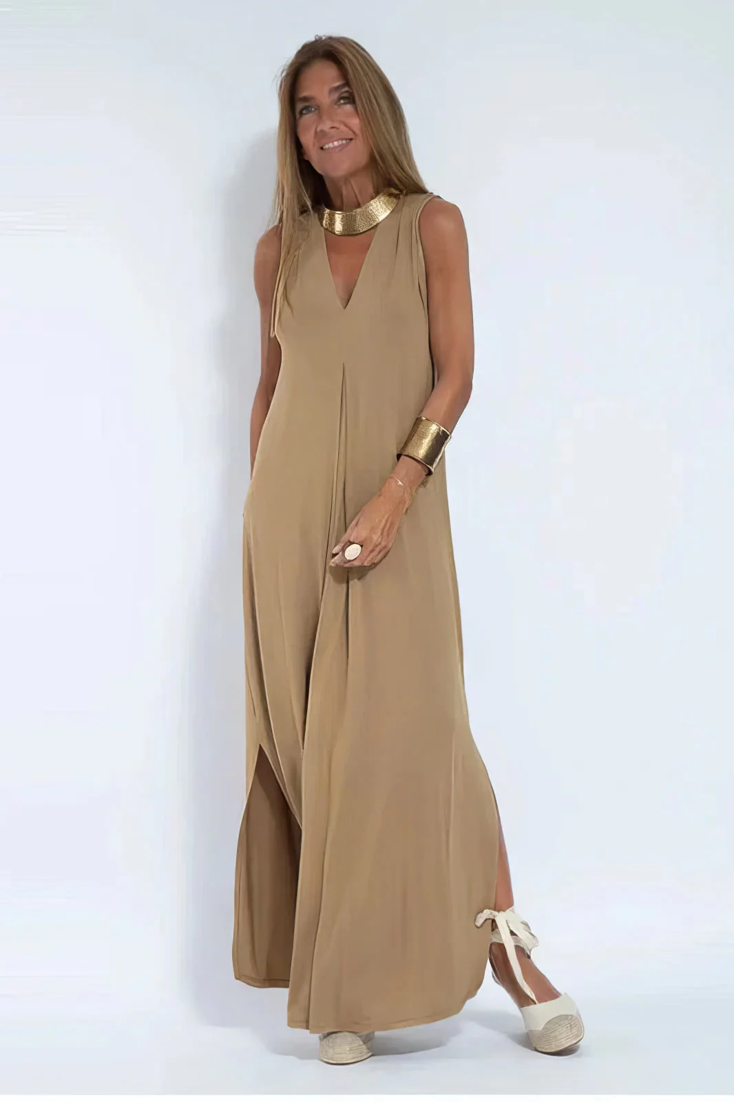 Olivia™ - Chic Sleeveless Dress