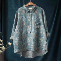 Teal Blossoms