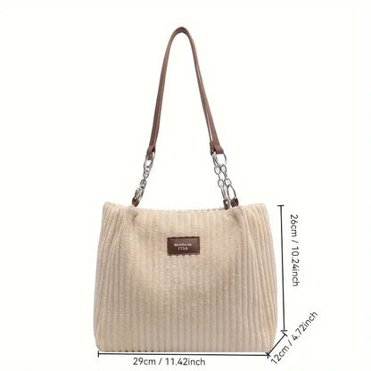 Amelia™ - Velvet Tote Bag