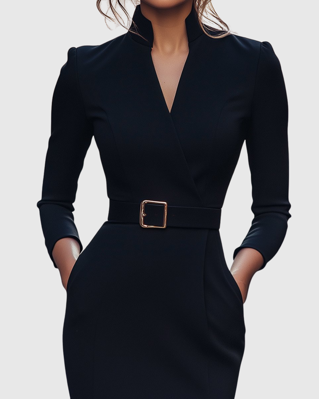 Clariel | Refined Midi Dress