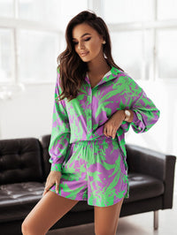 Green purple