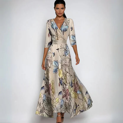 Lila™ | Stylish Floral Wrap Dress