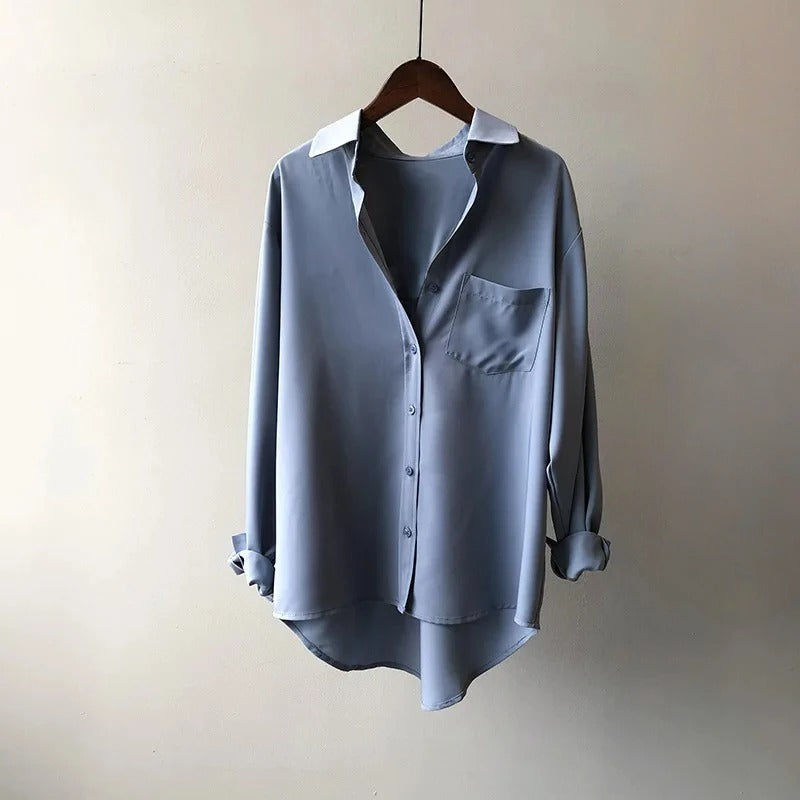 Azure Muse Blouse