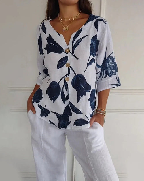 Blossom Breeze Cotton Top