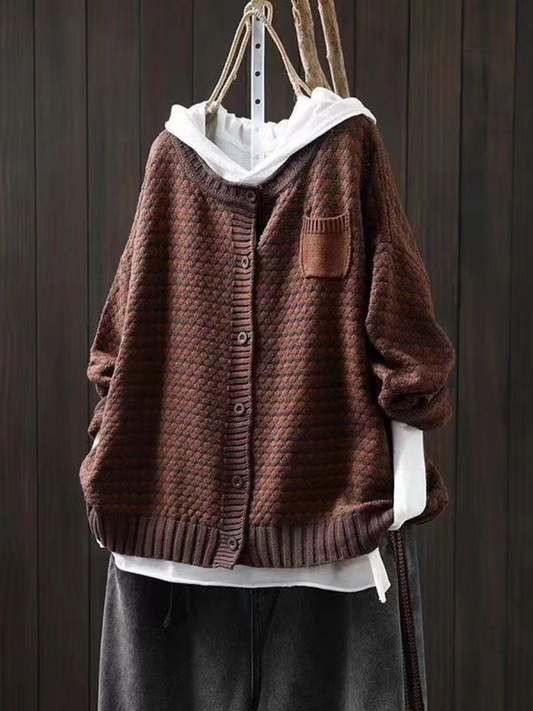 Selora™ - Textured Knit Cardigan
