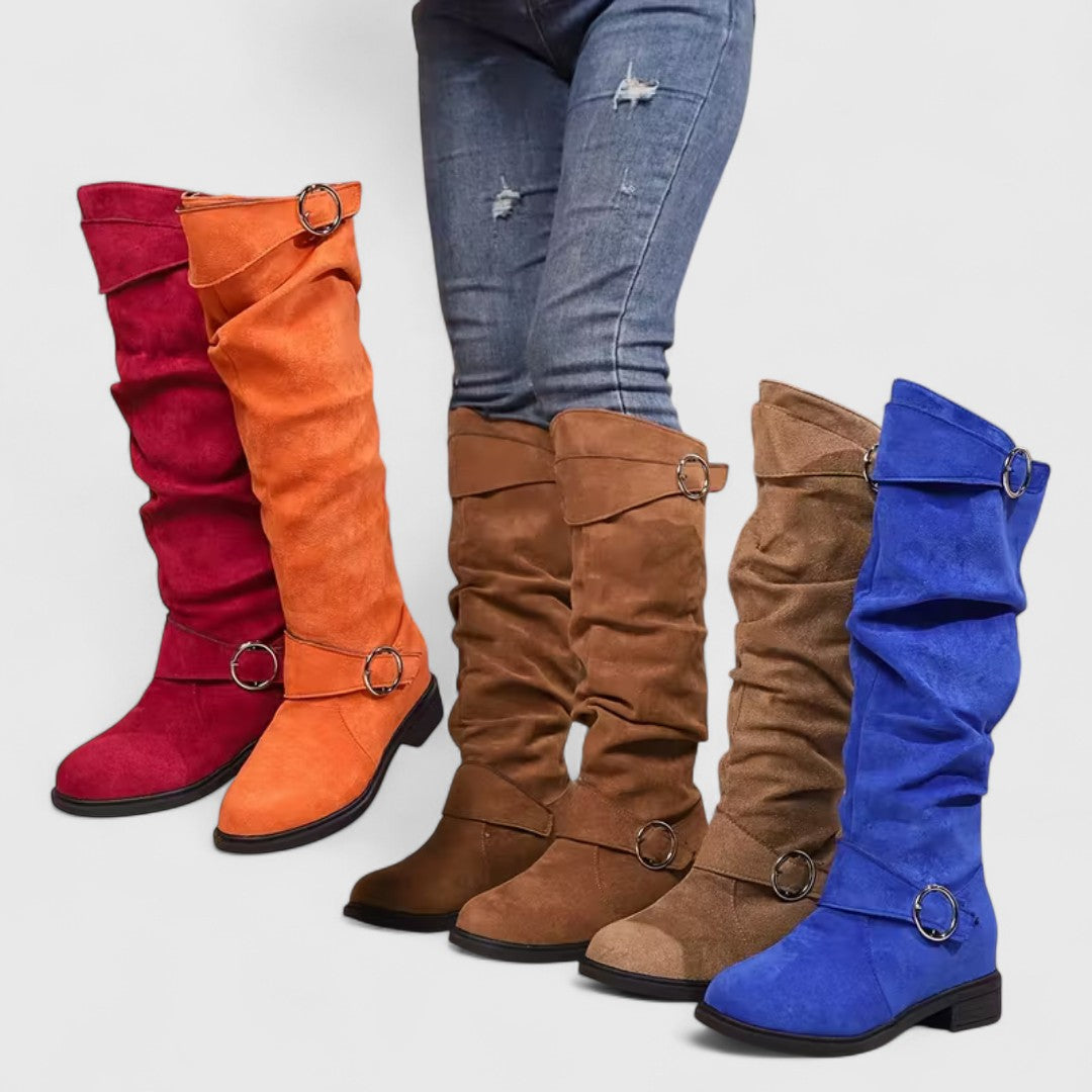 Aura | Gentle Elegance Knee High Boots