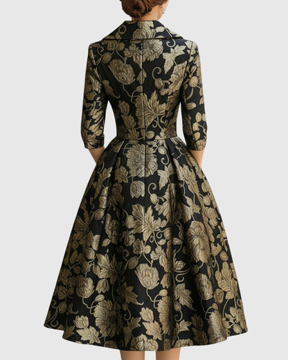 Moren | Floral Midi Dress
