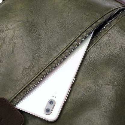 Maria | Elegant Leather Backpack with Ample Storage