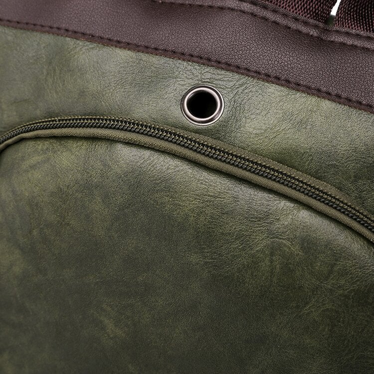 Maria | Elegant Leather Backpack with Ample Storage