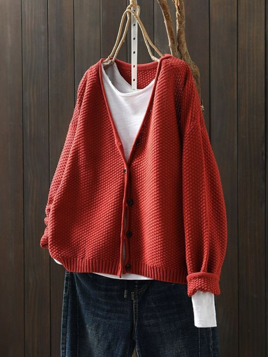 Amore™ - Cozy Knit Cardigan