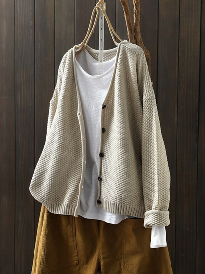 Amore™ - Cozy Knit Cardigan