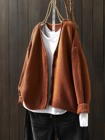 Amore™ - Cozy Knit Cardigan