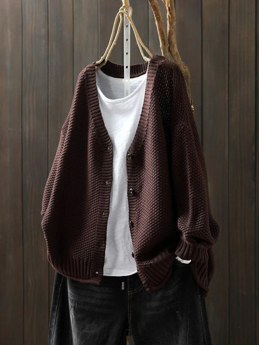 Amore™ - Cozy Knit Cardigan
