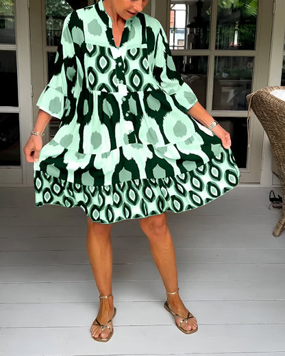 Zahara - Elegant Midi Dress
