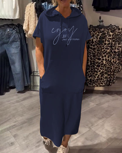 Sophie Serenity Hoodie Dress