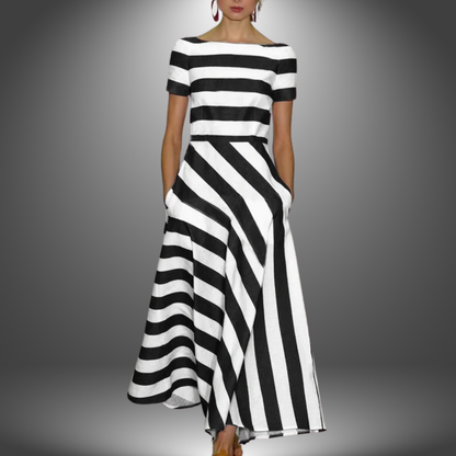 Vellana | Striped Crafted Elegance
