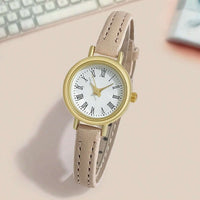 Beige leather