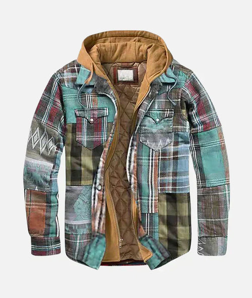 Yvan™ I Plaid Patchwork Jacket