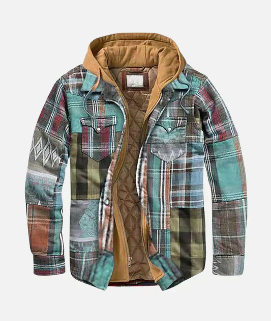 Yvan™ I Plaid Patchwork Jacket