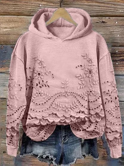 Luna | Floral Print Hoodie