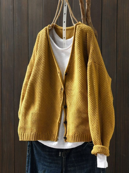 Amore™ - Cozy Knit Cardigan
