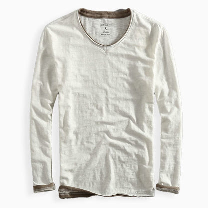 Nolan | Riku Cotton Long Sleeve Shirt