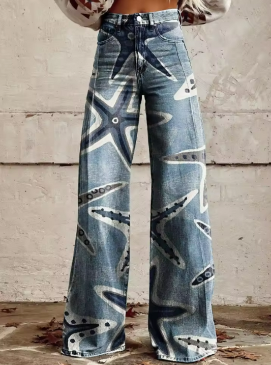 BOHEME | Chic Vintage Wide-Leg Trousers
