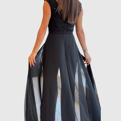 Zoran | Stylish Sleeveless Jumpsuit Dress