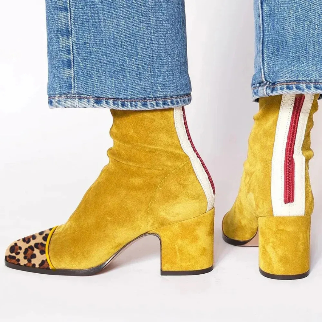 Nica – Elegant Comfort Heel Boots