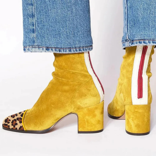 Nica – Elegant Comfort Heel Boots