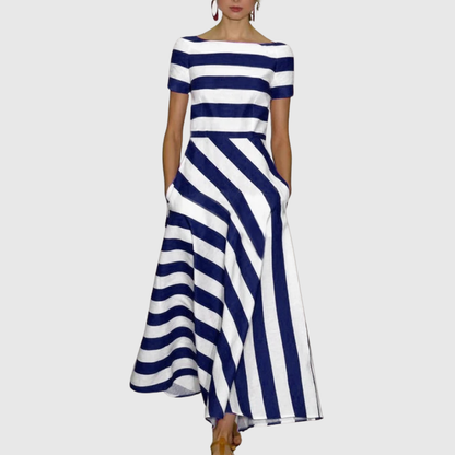 Deora | Light & Fluid Stripe Dress