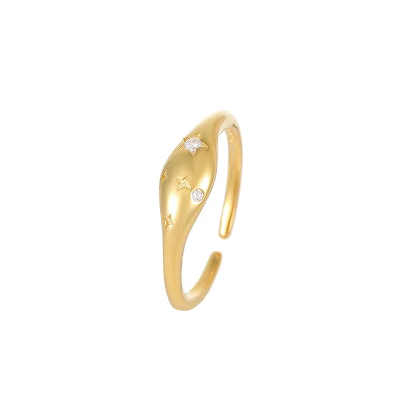 Dome Diamond Ring