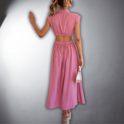 Florine | Refined Pleated Dress