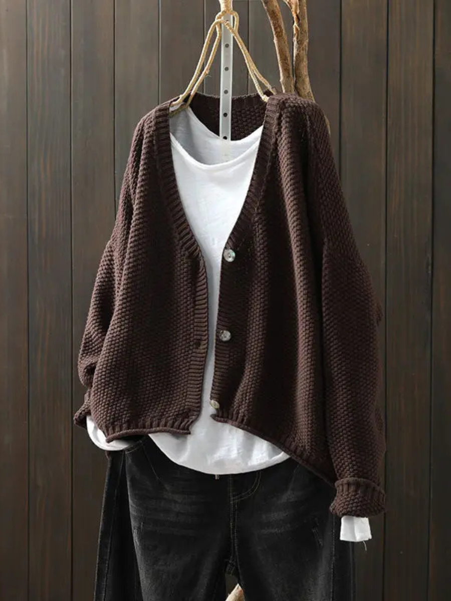 Coraline™ - Cozy Knit Cardigan