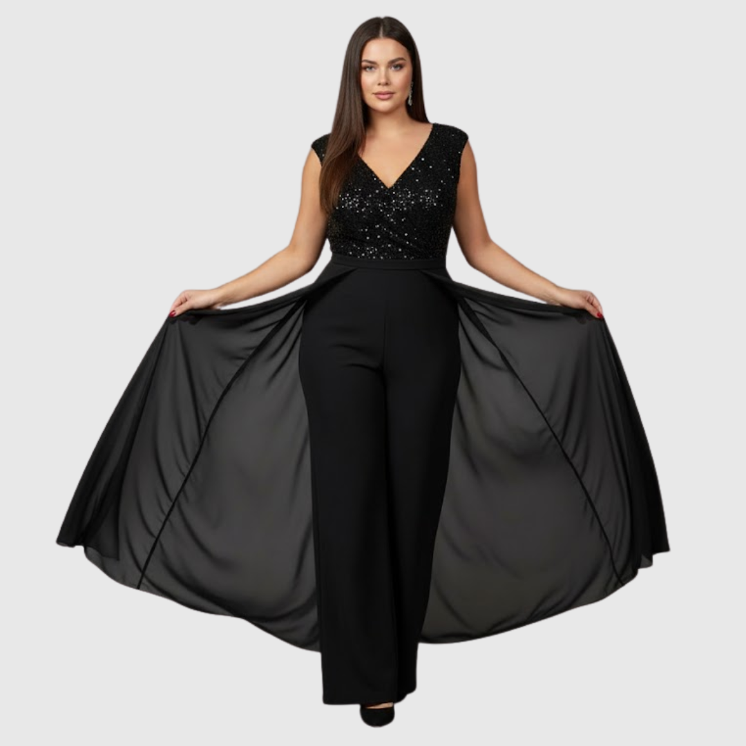 Zoran | Stylish Sleeveless Jumpsuit Dress