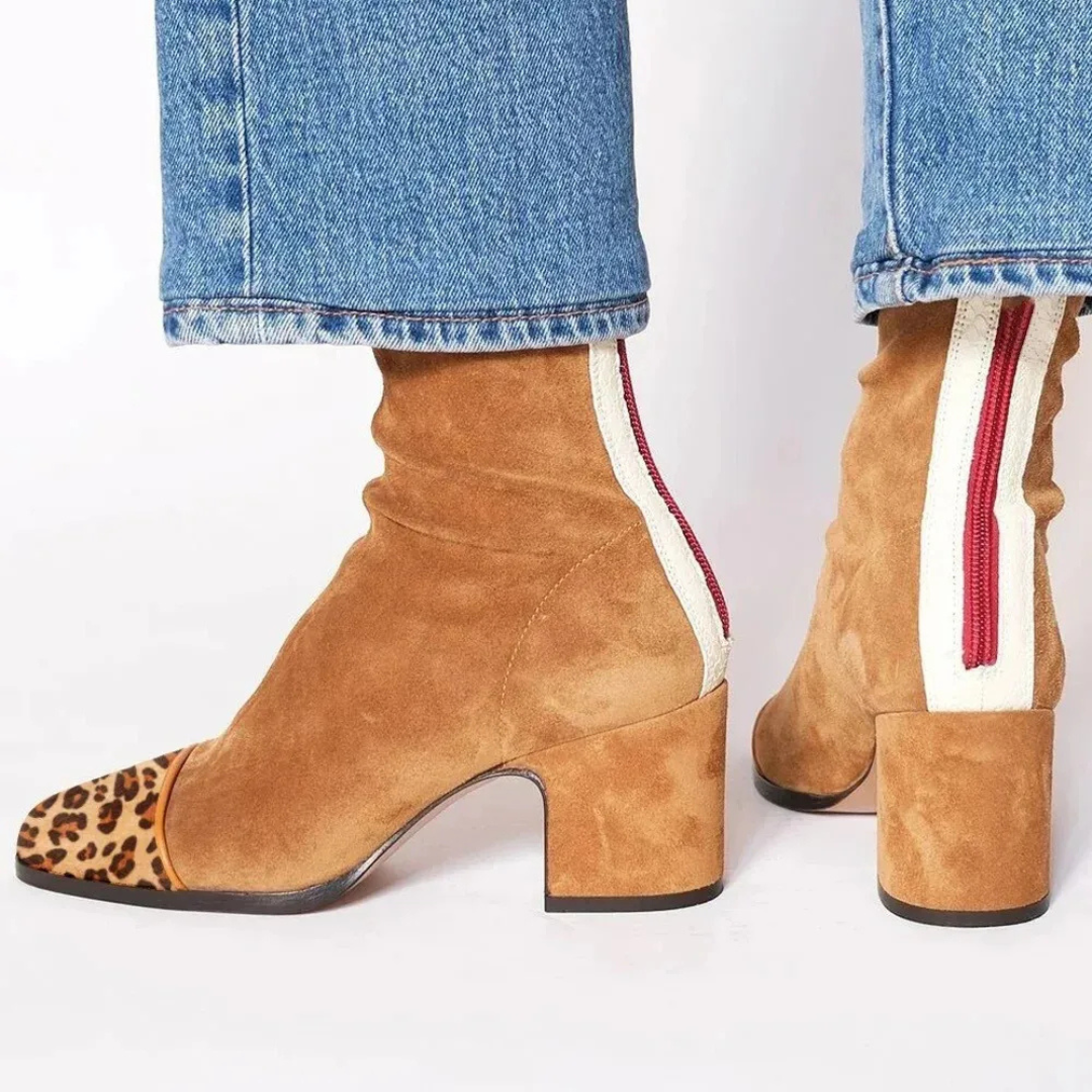 Nica – Elegant Comfort Heel Boots