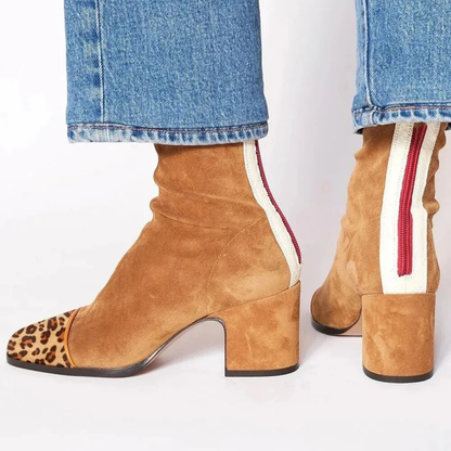 Nica – Elegant Comfort Heel Boots