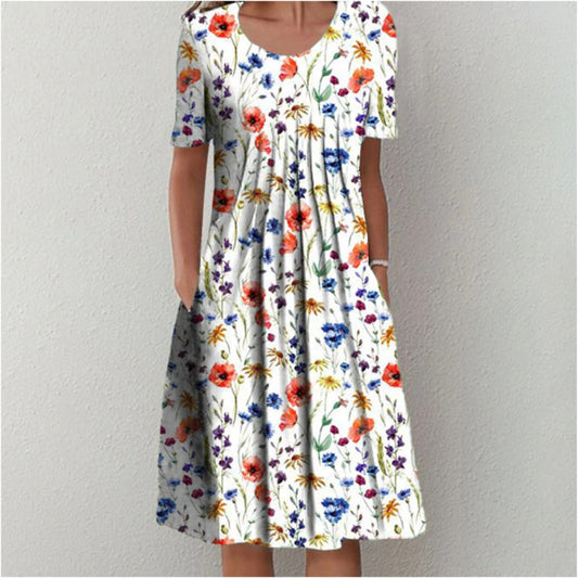 Grace Gardenia | Timeless Floral Style with Tummy Coverage