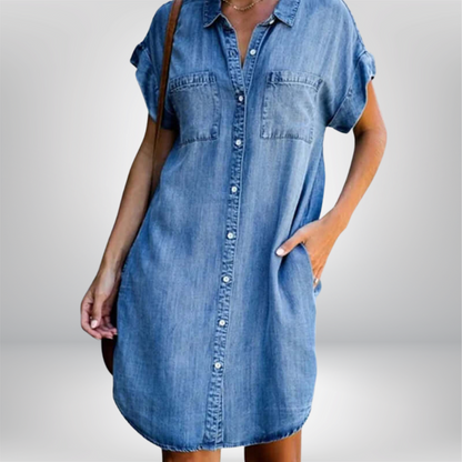 Cori - Relaxed Denim Dress