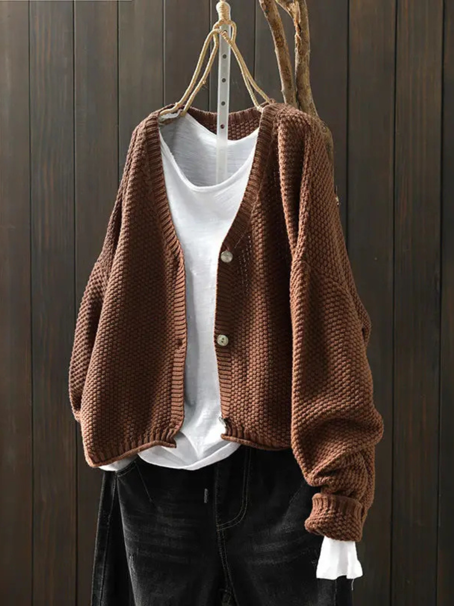 Coraline™ - Cozy Knit Cardigan