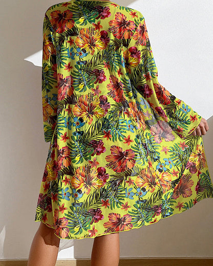 Naoi | 3-Piece Bikini Set Kimono