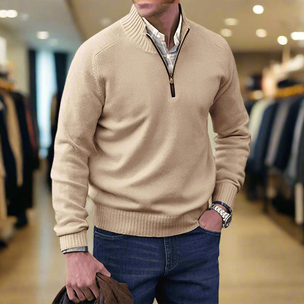 Vincent™ | The Stylish Zip Pullover