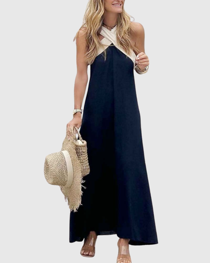 Orla | Cross-Neck Dress