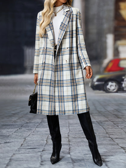 Chotte – Premium Plaid Coat